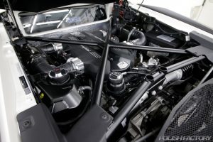 ランボルギーニ・アヴェンタドールＬＰ７５０SVの新車にコーティング施工、画像満載です