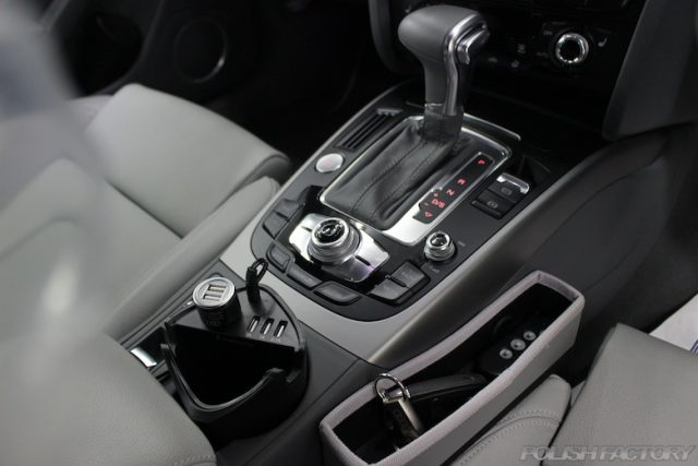 Audi A5カブリオレの磨きとコーティング施工画像