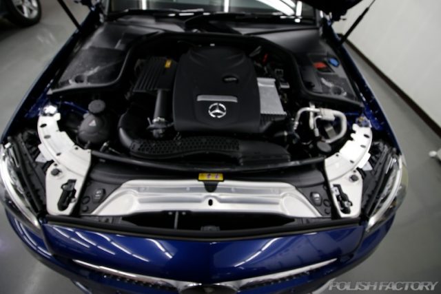 Mercedes-Benz_C180クーペカーコーティング施工画像