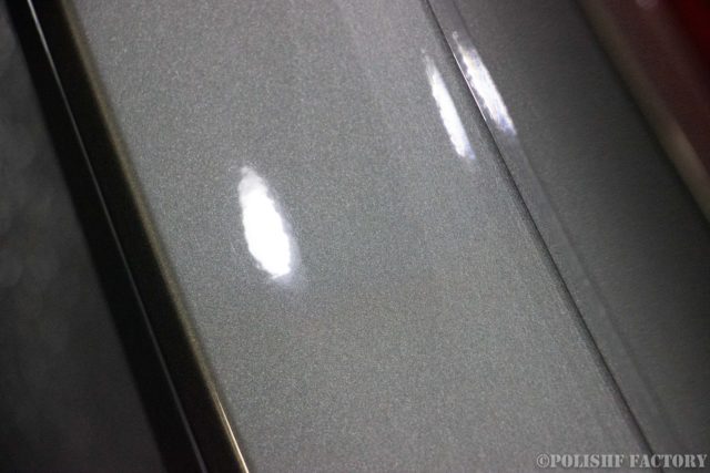 小山薫堂さんの愛車、MercedesBenz E63 AMGステーションワゴンの線傷修復後の画像