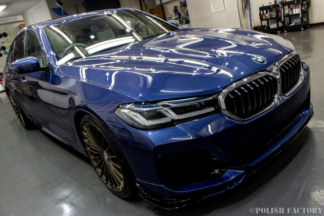 ALPINA B5GTコーティング施工画像