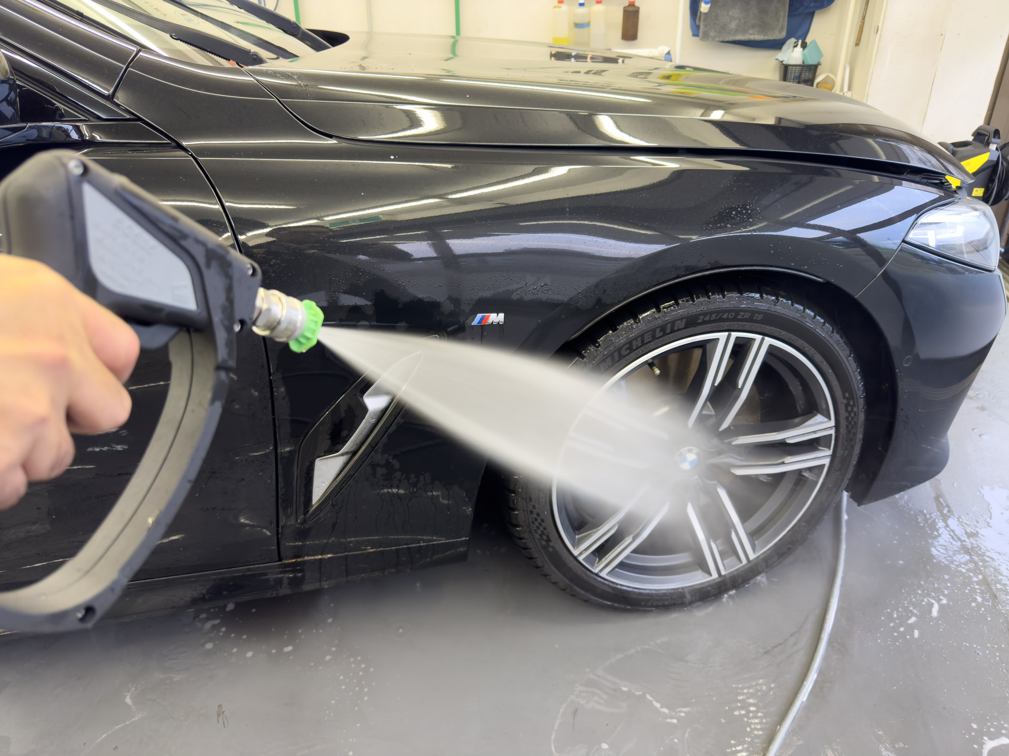 セラミックコーティング後の手洗い洗車とメンテナンス