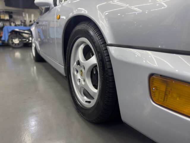 ポルシェ911(964)カーコーティング施工後の仕上がり画像