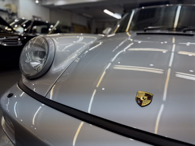 ポルシェ911(964)カーコーティング施工後の仕上がり画像