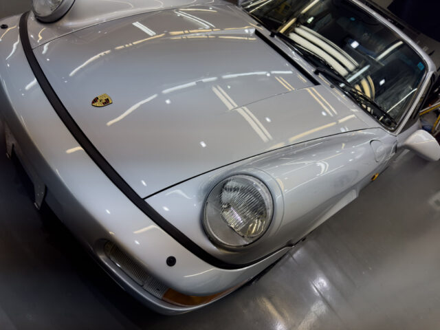 ポルシェ911(964)カーコーティング施工後の仕上がり画像