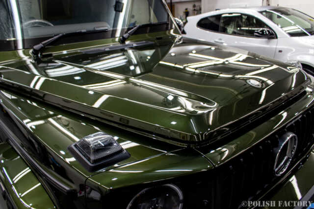 G63AMG新車コーティング施工後の画像