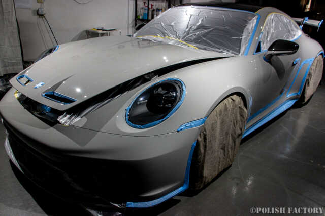 ポルシェ911GT3/992コーティング入庫