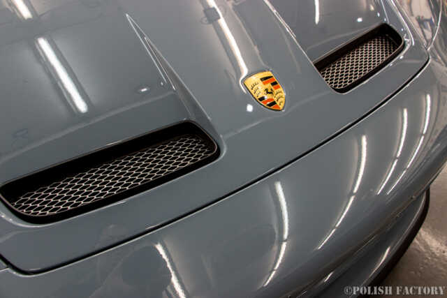 ポルシェ911 S/T PLATINUM EXセラミックコーティング施工後の仕上がり 4