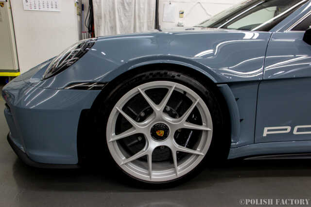 ポルシェ911 S/T PLATINUM EXセラミックコーティング施工後の仕上がり 5