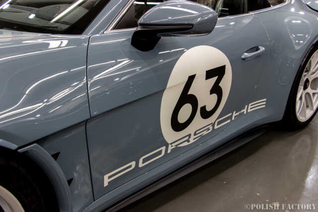 ポルシェ911 S/T PLATINUM EXセラミックコーティング施工後の仕上がり 6