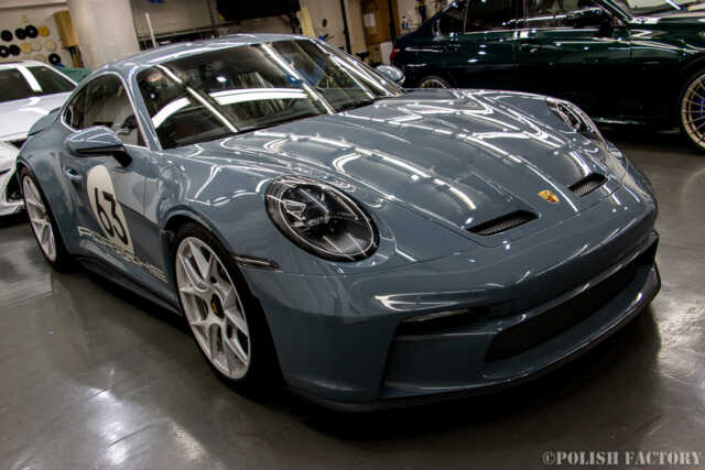 ポルシェ911 S/T PLATINUM EXセラミックコーティング施工後の仕上がり 33