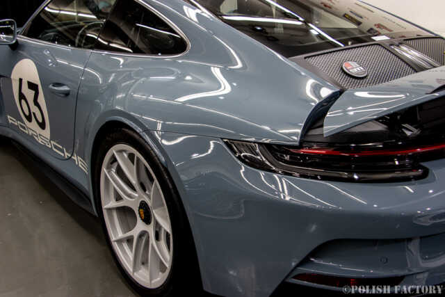 ポルシェ911 S/T PLATINUM EXセラミックコーティング施工後の仕上がり 15