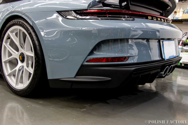 ポルシェ911 S/T PLATINUM EXセラミックコーティング施工後の仕上がり 16
