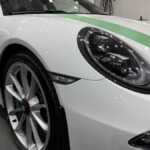 911Rのセラミックコーティング施工画像