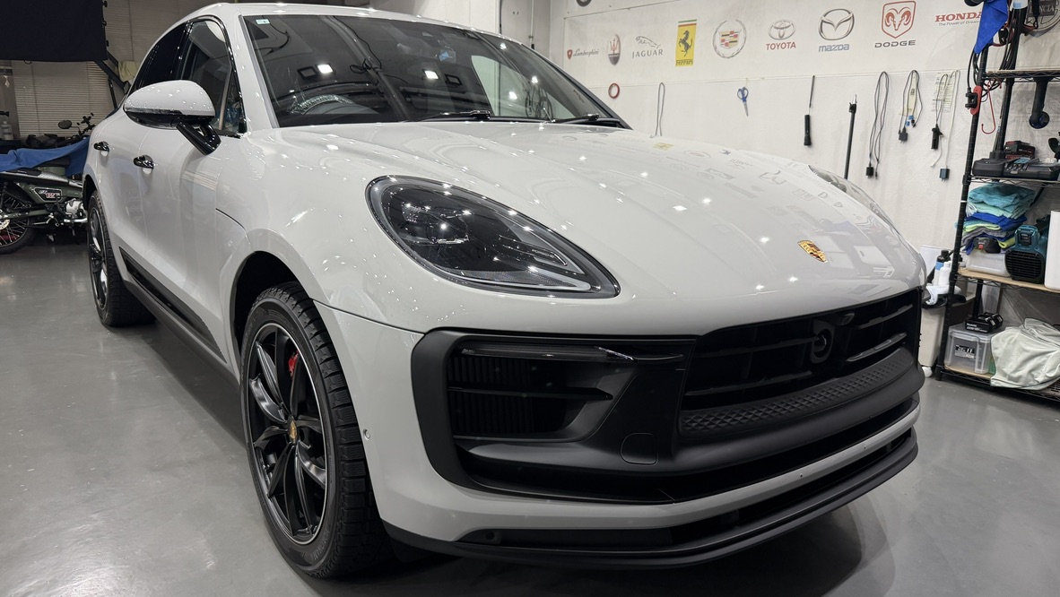 マカンGTSのセラミックコーティング画像