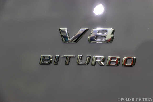 Mercedes AMR G63磨きとコーティング施工画像