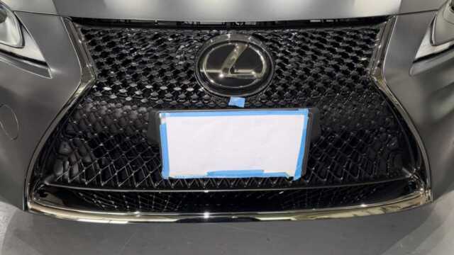 レクサスLC500 Pinnacle 朧銀の施工後フロントサイド画像