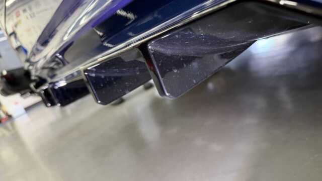 BMWアルピナ B3 GTリムジン細部の砂塵確認
