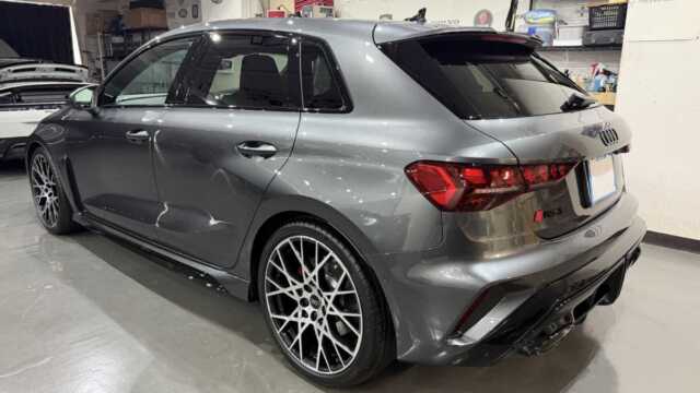 アウディRS3の施工後細部写真
