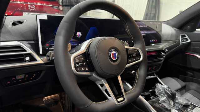 BMWアルピナ B3 GTリムジン BLACKセラミックコーティング施工後の仕上がり 23