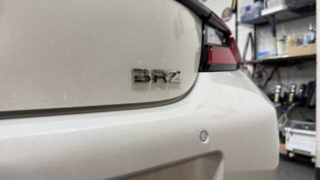 スバルBRZ STIスポーツ 施工後リアビュー画像1