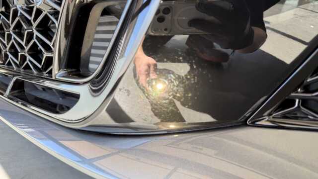 アウディRS3 Sportbackの下地処理前確認