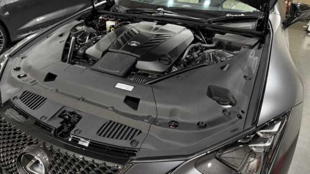 レクサスLC500 Pinnacle リアディフューザー施工後画像