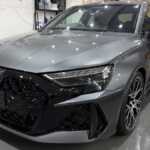アウディRS3車コーティング施工画像