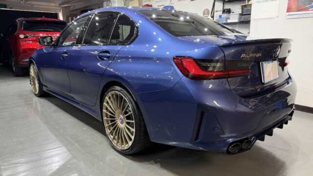BMWアルピナ B3 GTリムジン BLACKセラミックコーティング施工後の仕上がり 18