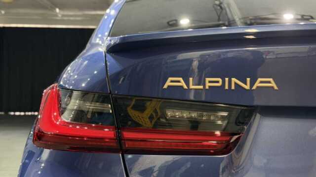 BMWアルピナ B3 GTリムジン BLACKセラミックコーティング施工後の仕上がり 16