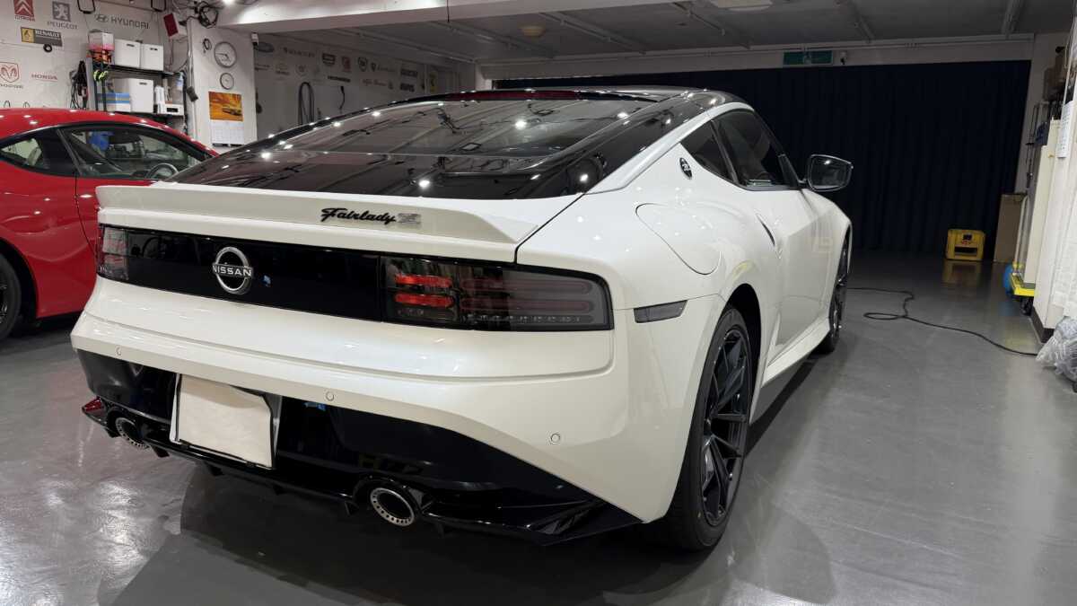 フェアレディZセラミックコーティング画像