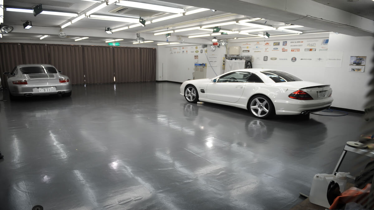 清潔感のある作業環境