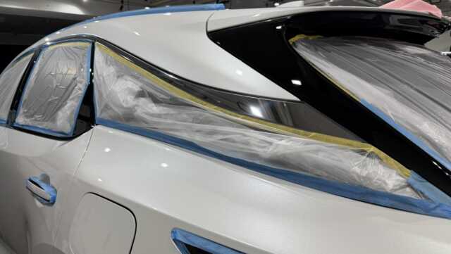 レクサスRX350h 細部洗浄後の状態確認画像1