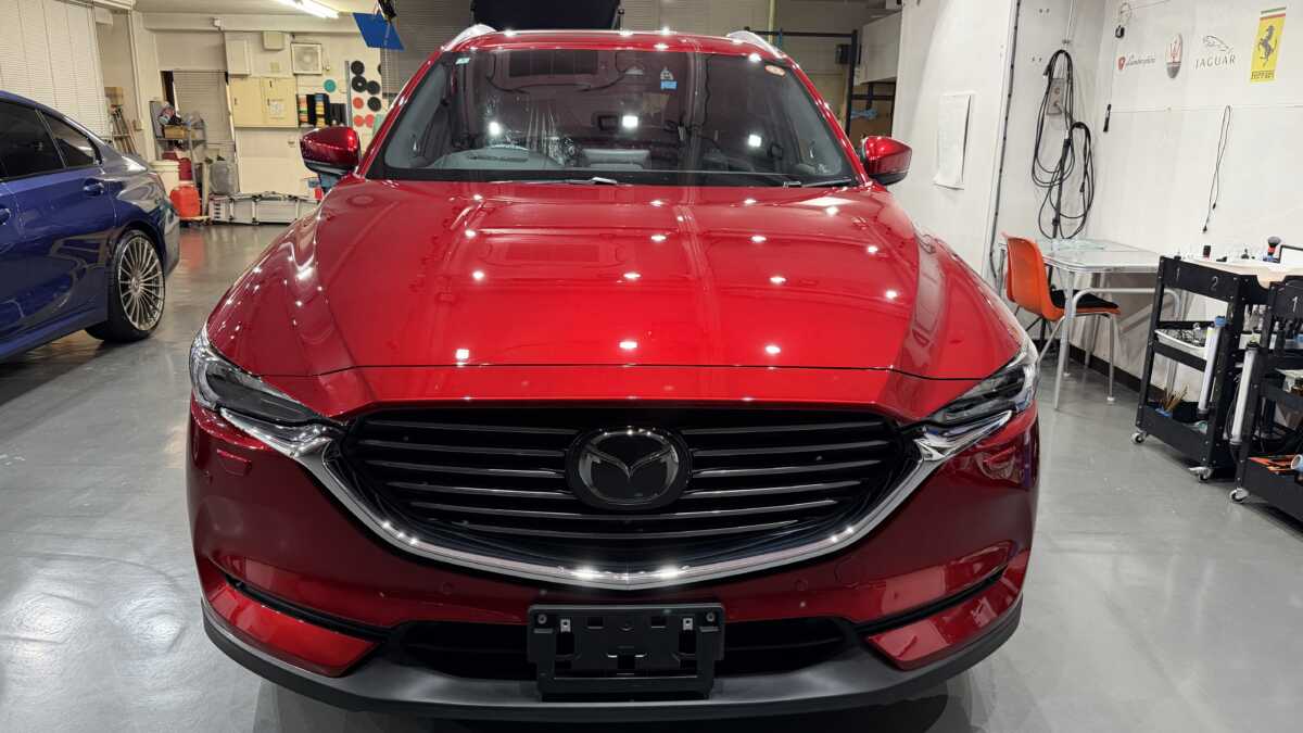MAZDA CX-8 セラミックコーティング画像