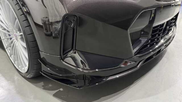 アルピナB3GT リムジン 施工後フロントまわり画像
