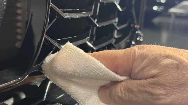 アルピナB3GT リムジン BLACKセラミック施工前の確認画像2