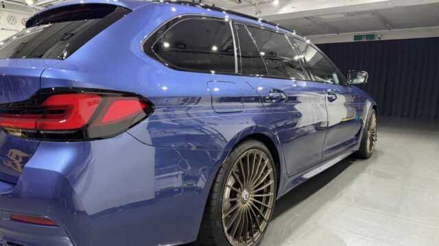 アルピナ B5GT ツーリング 施工後リアビュー画像2