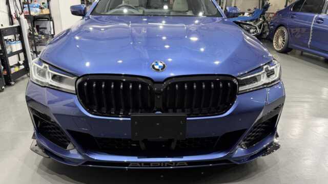 アルピナ B5GT ツーリング BLACKセラミック施工完成画像3