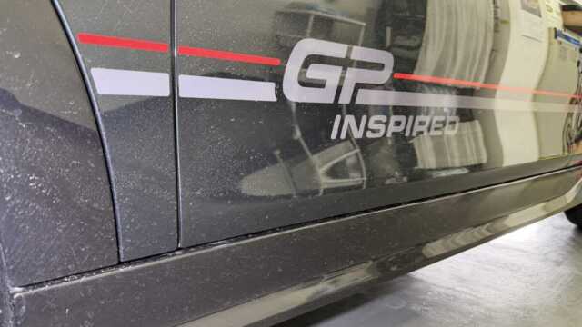 MINI Cooper GP Inspired Edition 施工前のホイールまわり確認画像