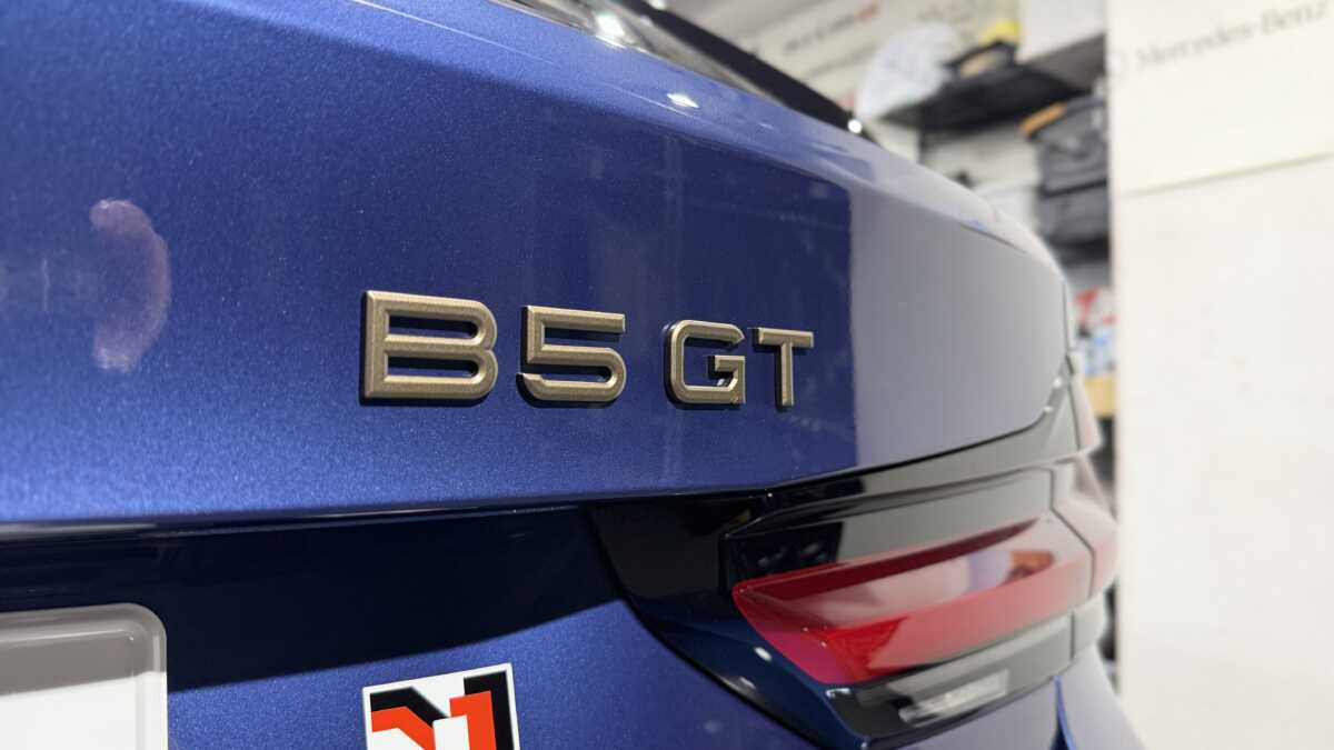 アルピナB5GTのカーコーティング施工画像