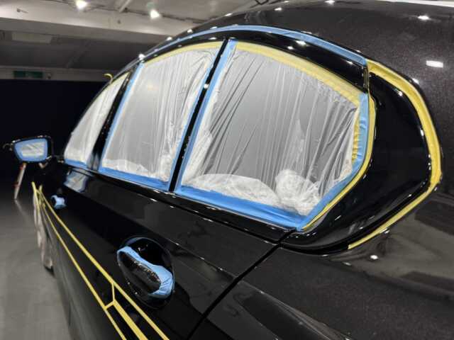 アルピナB3GT リムジン 革シートコーティング施工画像4