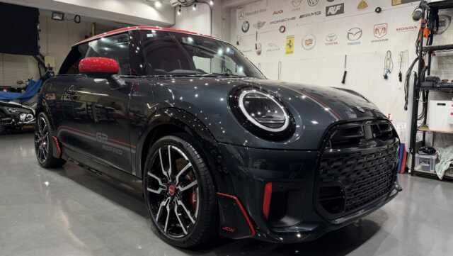 MINI Cooper GP Inspired Edition レジェンド・グレー PLATINUM EXセラミックコーティング施工後