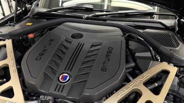 アルピナB3GT リムジン 施工後リアサイド画像2