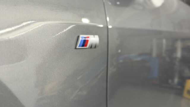 BMW 120d 施工後リアビュー画像1