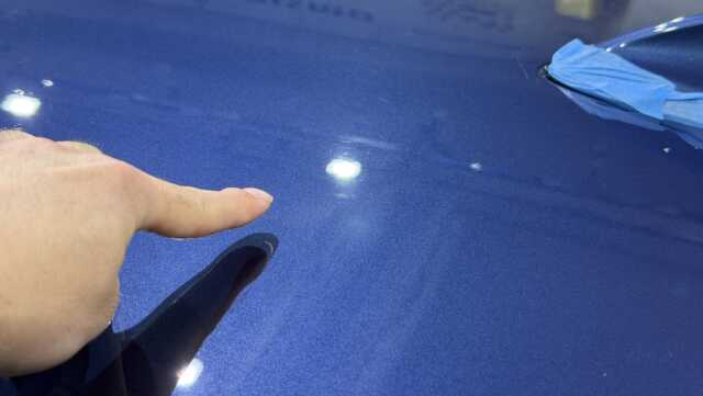 アルピナ B5GT ツーリング 施工前のホイールまわり確認画像