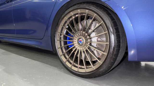 アルピナ B5GT ツーリング 施工後ボンネット画像
