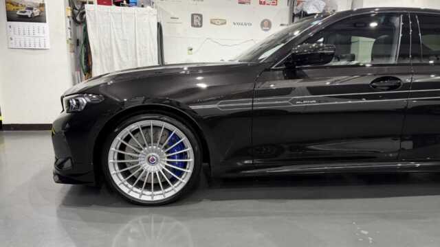 アルピナB3GT リムジン BLACKセラミック施工完成画像1