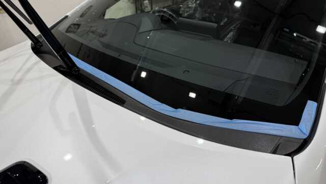 トヨタGRカローラ PLATINUM EX施工中の確認画像1