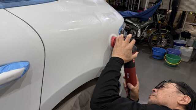 ポルシェ マカンGTS ホイールコーティング施工画像