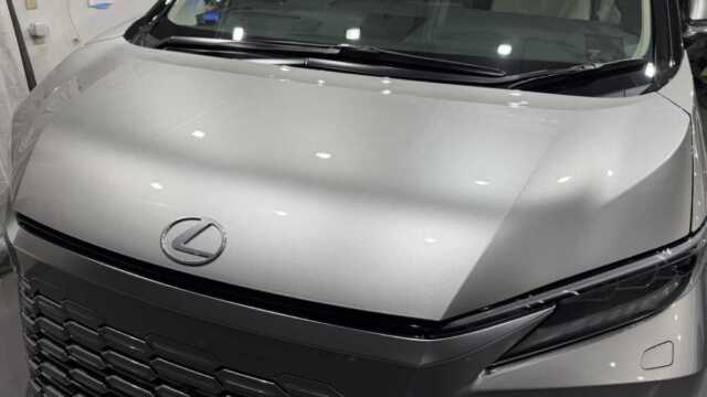 レクサス LM500h 施工後フロントグリル画像